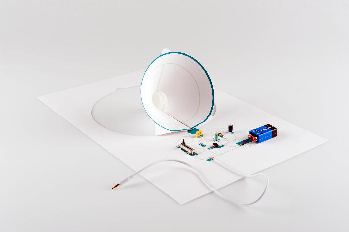 Anatomical chart of a speaker